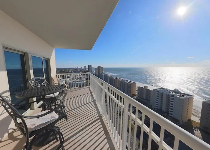2 Bedroom High Rise Corner At Crystal Tower With 2 Balconies, 2 Outdoor Pools, Lazy River, Heated Indoor Pool, Direct Access