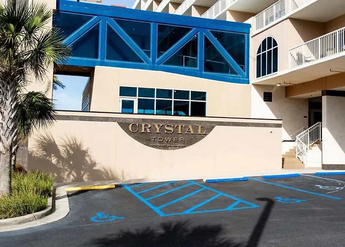 Apartment 2 Bedroom High Rise Corner At Crystal Tower With 2 Balconies, 2 Outdoor Pools, Lazy River, Heated Indoor Pool, Direct Access *